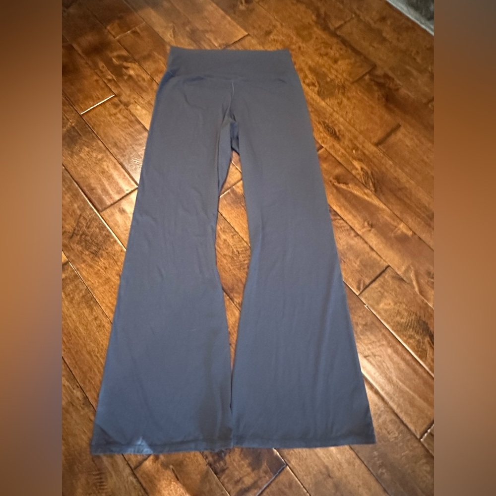 Women's Gray‎ Flared Track Pants